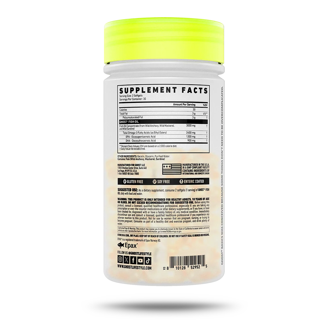 GHOST® BASICS FISH OIL - Image 2
