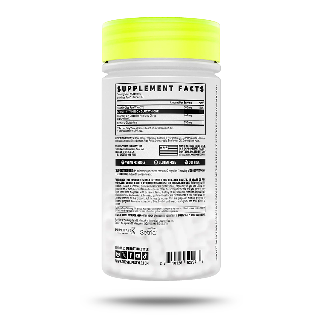 GHOST® BASICS VITAMIN C + GLUTATHIONE - Image 2