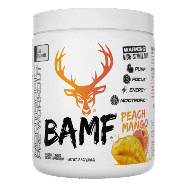 All-Natural BAMF Pre-Workout | Nootropic + Clean Energy Formula