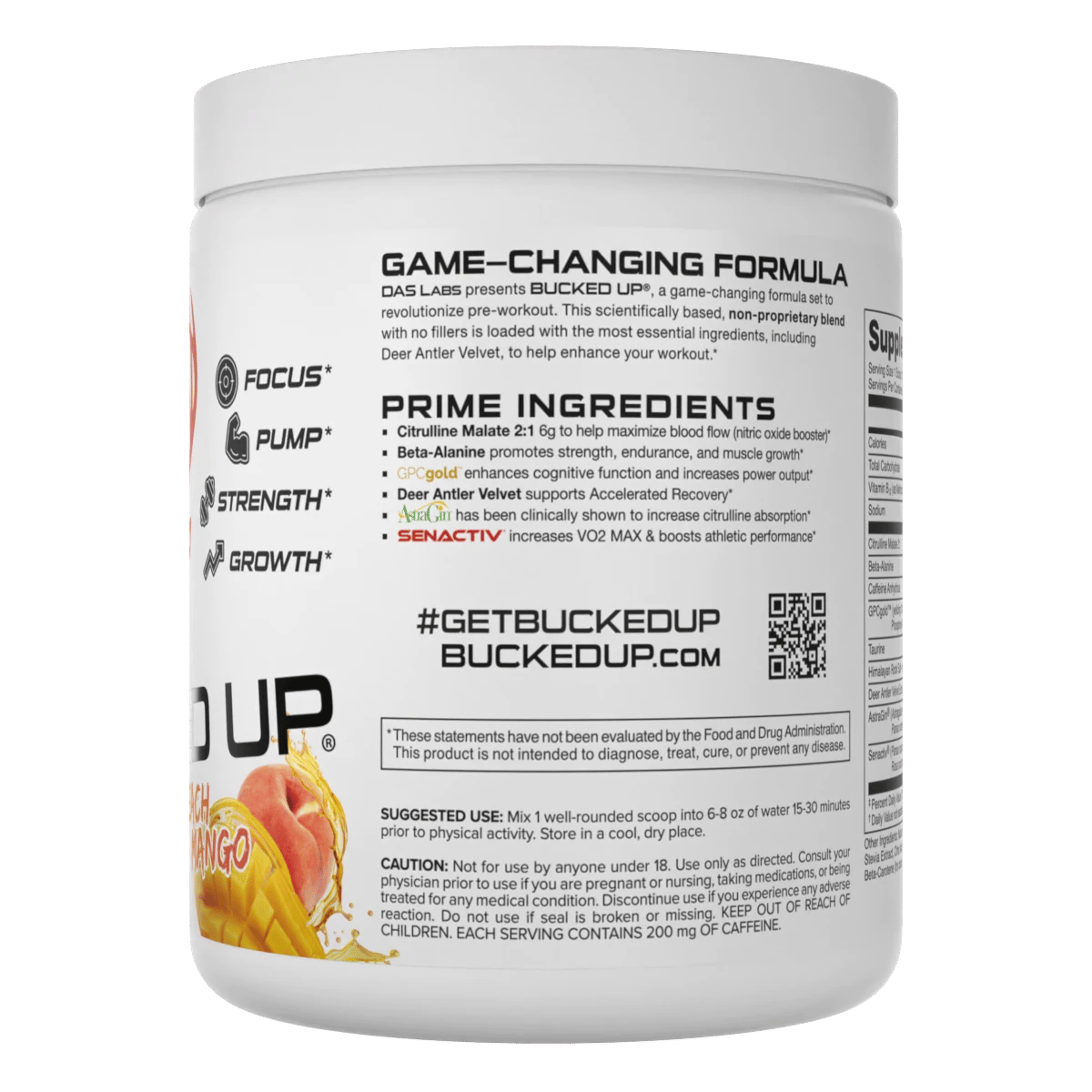 All-Natural Bucked Up Pre-Workout | Balanced, Everyday Performance - Image 2