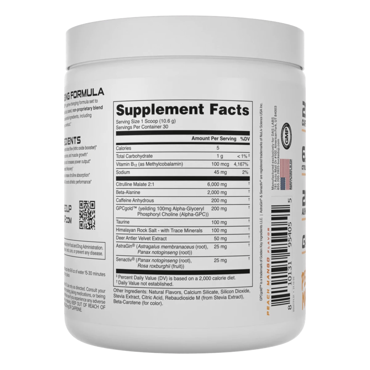All-Natural Bucked Up Pre-Workout | Balanced, Everyday Performance - Image 4