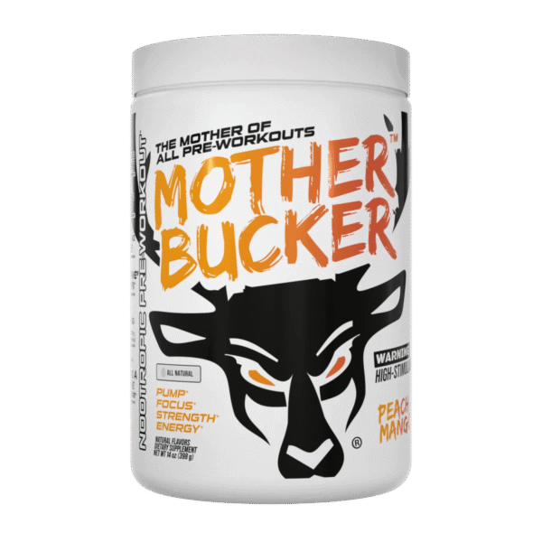 All-Natural Mother Bucker Pre-Workout | Ultra High-Stim + Nootropic Power