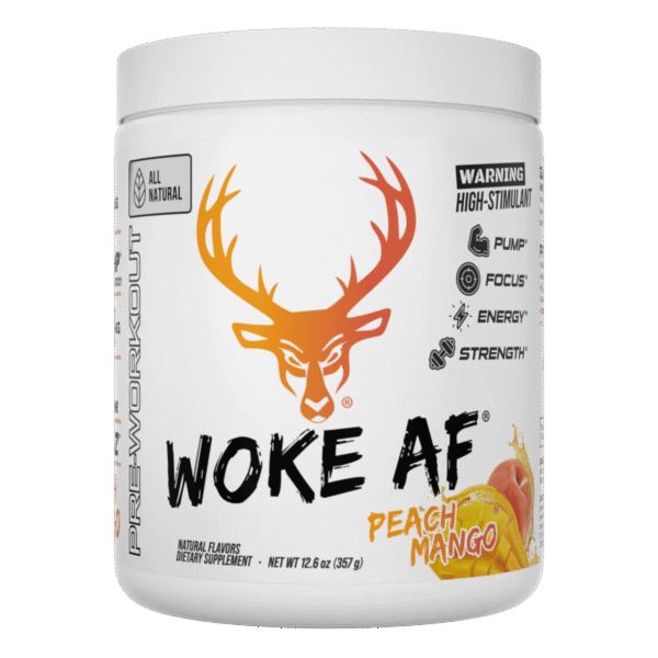 All-Natural WOKE AF Pre-Workout | High-Stim Natural Energy Formula